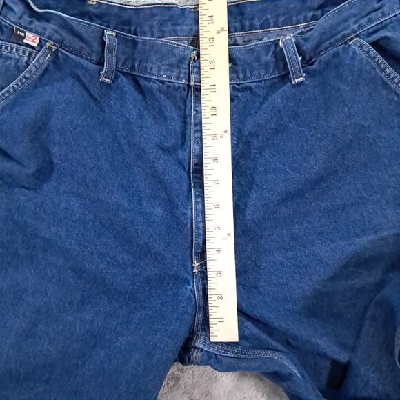Carhartt FR Flame Resistant Carpenter Jean Men 42x32, Tag 42x34 FRB13 DNM Work - Picture 11 of 16